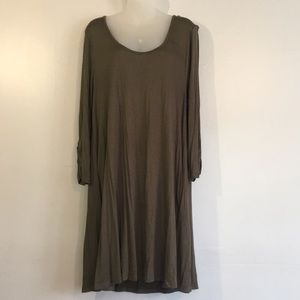 Vanity army green tunic